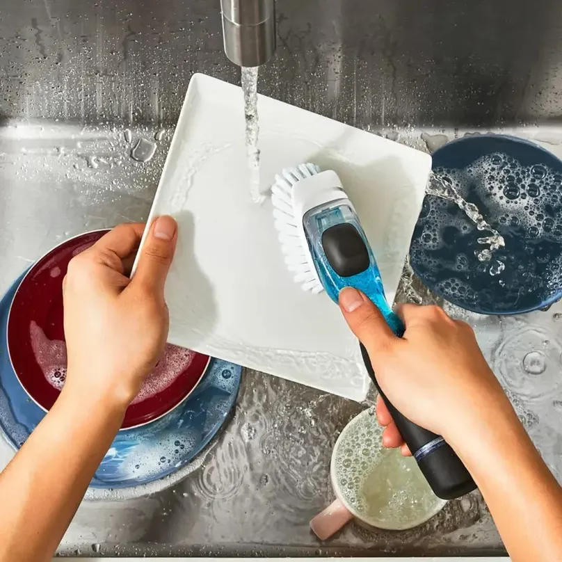 Dishwashing brush from Kitchen Warehouse.