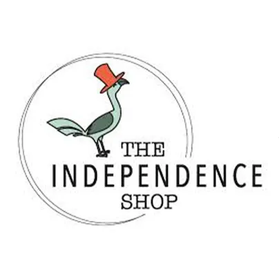 Colourful The Independence Shop logo