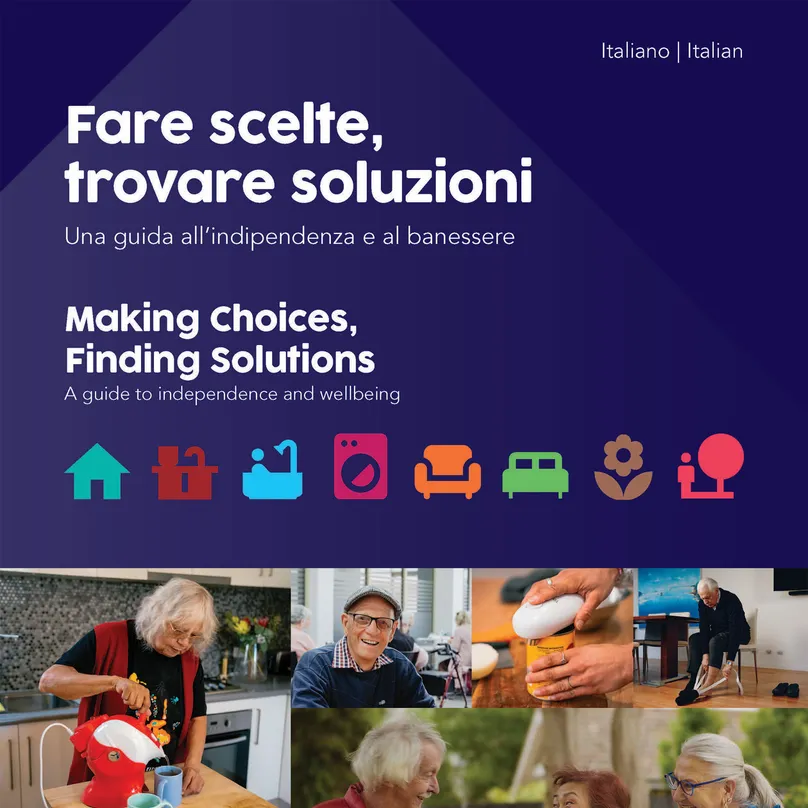 Image of the cover of the Italian MCFS guide.
