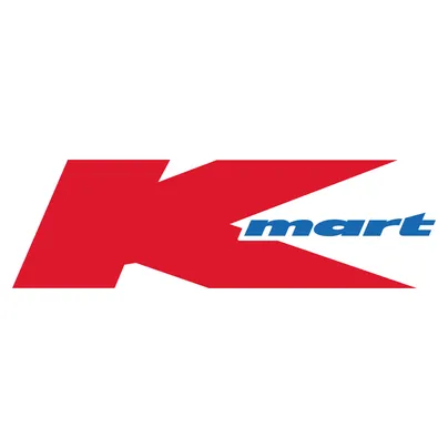 The red and blue K-mart Australia logo.