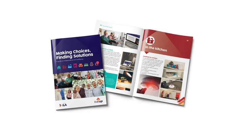 The Making Choices Finding Solutions healthy ageing guide.