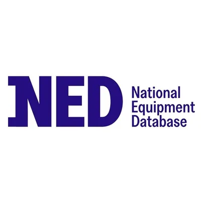 National Equipment Database purple logo