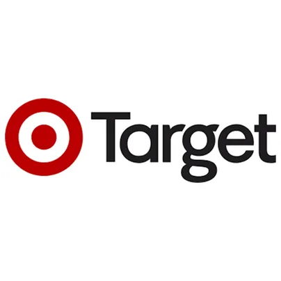 Red and white Target logo.