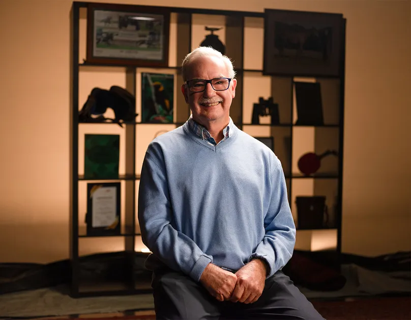 Portrait of Terry smiling