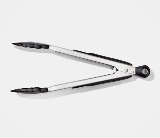 OXO Good Grips tongs.