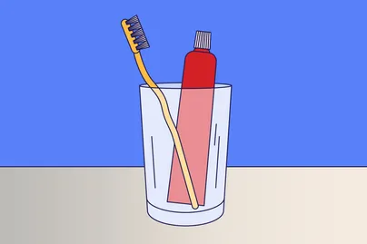 toothbrush illustration