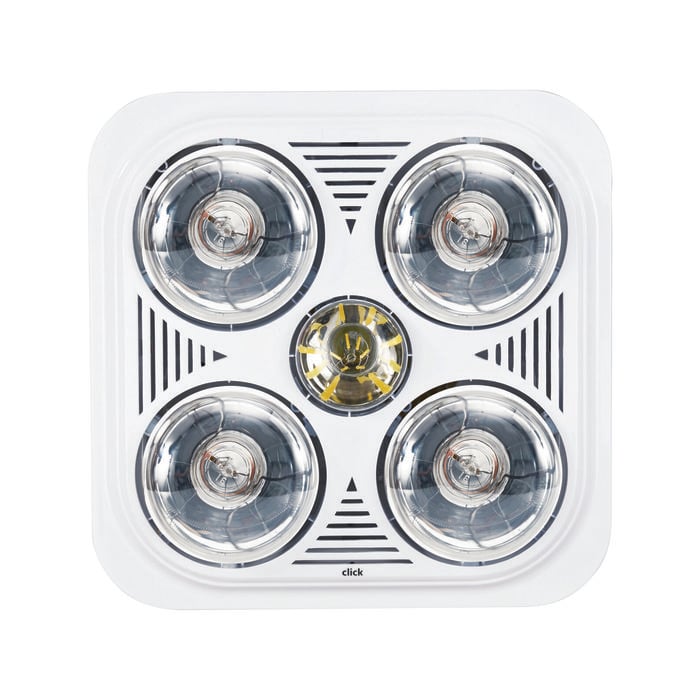 Bathroom heat light