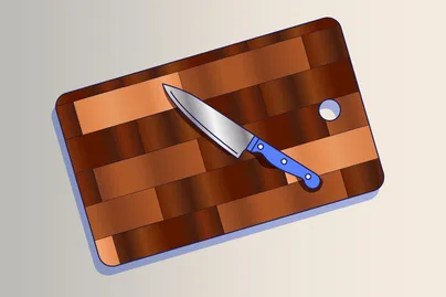 chopping board illustration