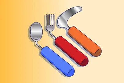 adaptive cutlery illustration
