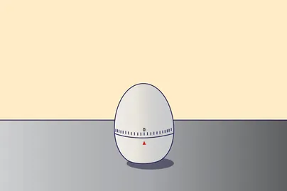 kitchen timer illustration