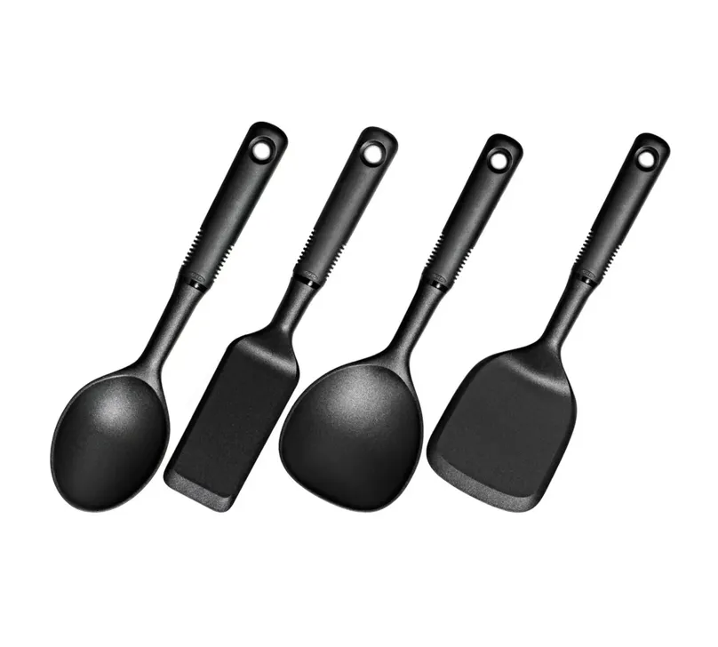OXO Good Grips black utensils.
